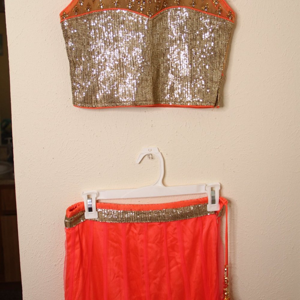 Girls Outfit Set: Indian Fashion